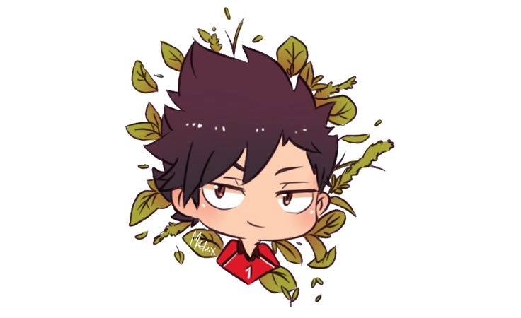 Chibi Kuroo phiên bản tí hon đáng yêu nhưng vẫn đầy khí chất