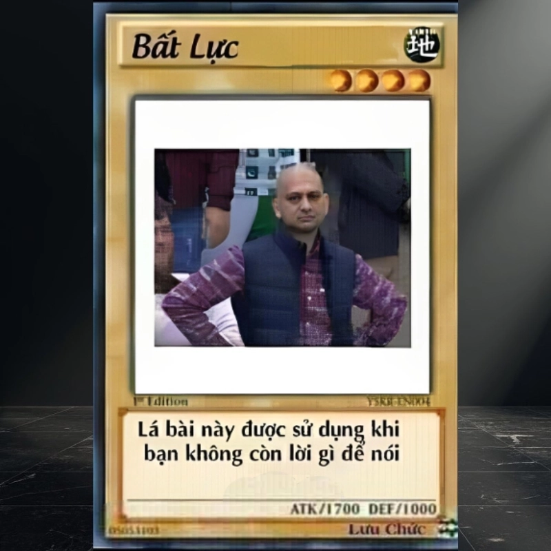 Lá bài meme hết cứu xuất hiện, không còn đường lui nào nữa