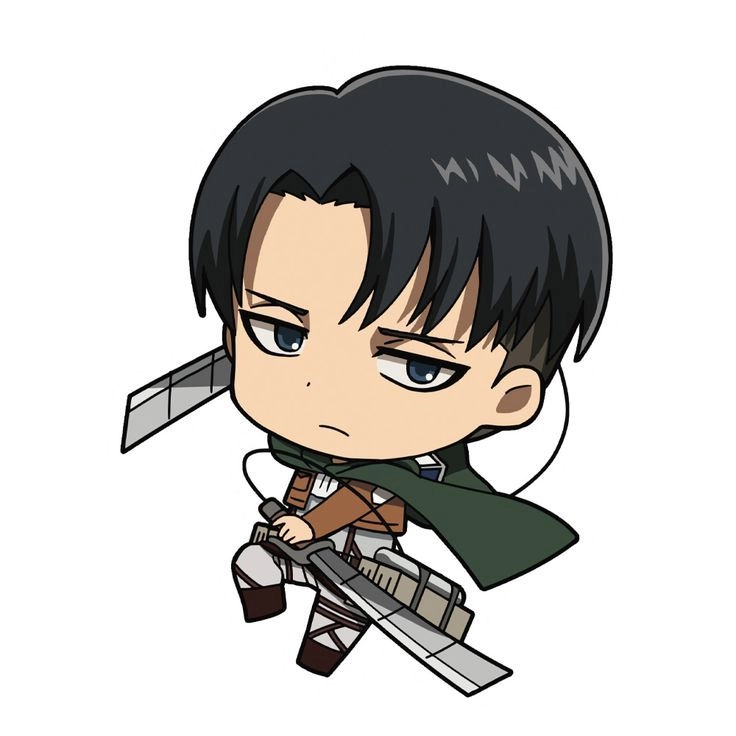 Levi chibi phiên bản siêu dễ thương của đội trưởng huyền thoại