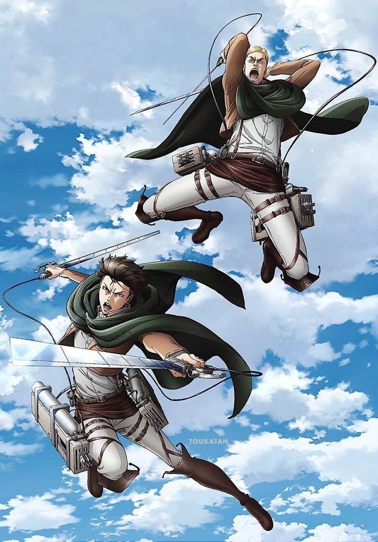 Erwin x Levi mối quan hệ giữa hai thủ lĩnh tài ba