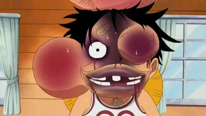 Young Luffy từ cậu bé hiếu động ngày nào nay đã trở thành một huyền thoại sống