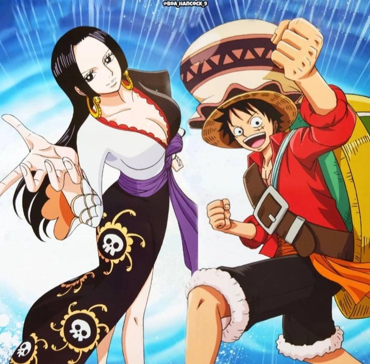 Boa and Luffy cuộc gặp gỡ định mệnh giữa hai nhân vật quyền lực