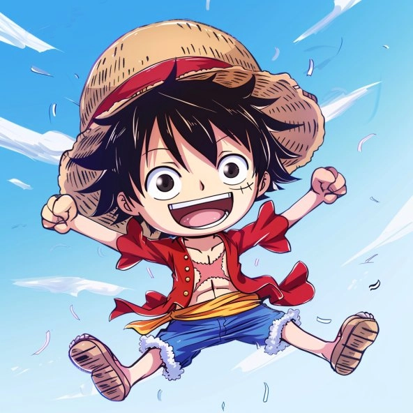 Tải ngay ảnh luffy chibi đẹp nhất