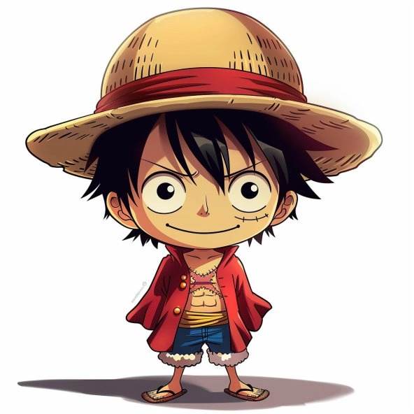 Khám phá vẻ chất của luffy chibi ngầu