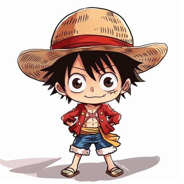 Bộ sưu tập luffy cute chibi cực cuốn