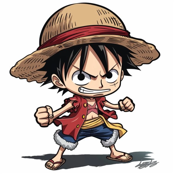 Khám phá ảnh băng mũ rơm chibi cực dễ thương