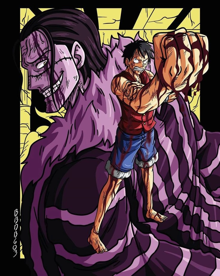 Crocodile vs Luffy trận chiến căng thẳng giữa cát và cao su