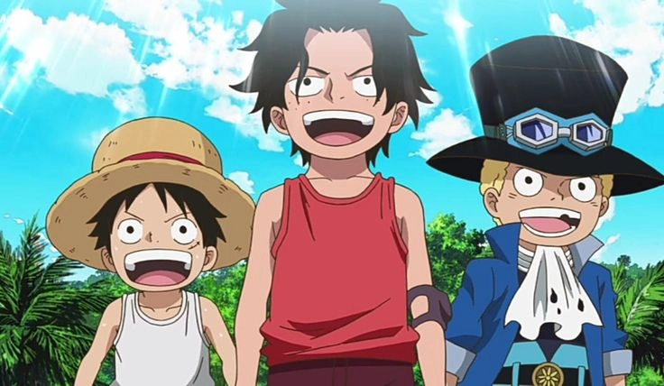 Luffy Sabo Ace ba đứa trẻ với ước mơ tự do trên biển cả