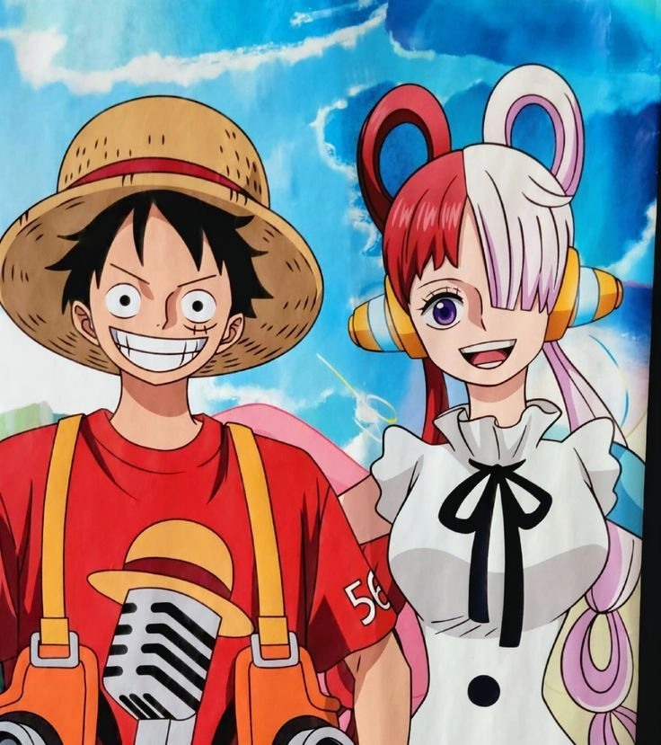 Uta x Luffy khoảnh khắc gắn kết không thể quên
