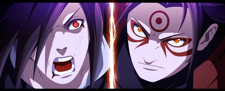 Madara X Hashirama số phận ràng buộc giữa hai huyền thoại
