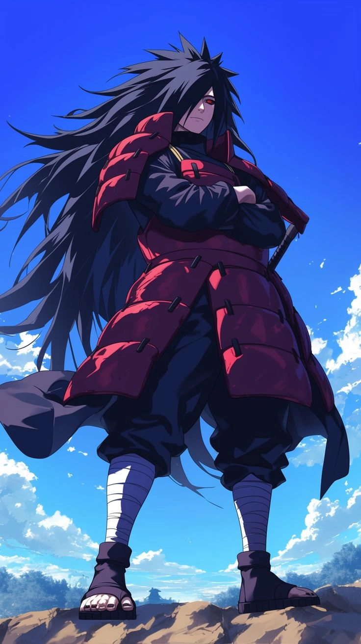 Hình Nền Madara khí chất bá vương đầy uy lực