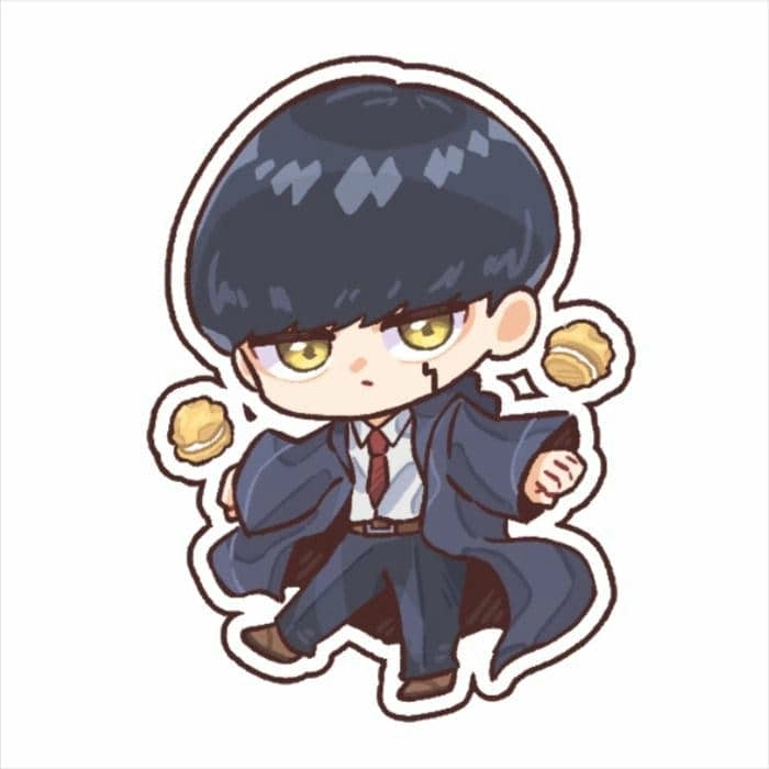 Tạo hình dot mashle chibi siêu ngầu và đáng yêu