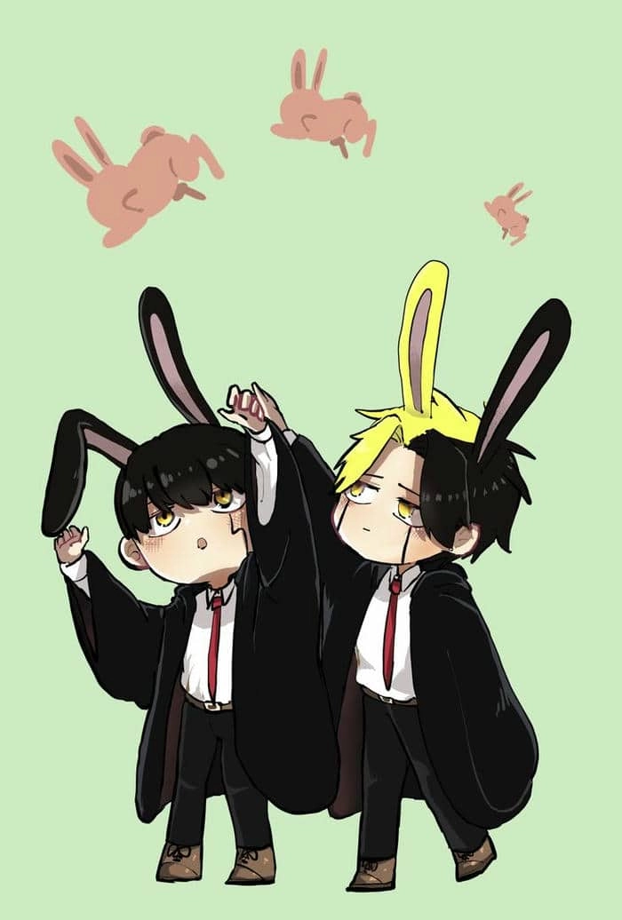 Tạo hình rayne mashle chibi hút mắt người xem