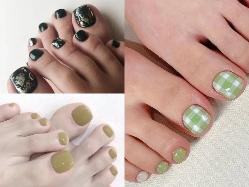 Nail cho móng chân ngắn phù hợp với mọi phong cách thời trang