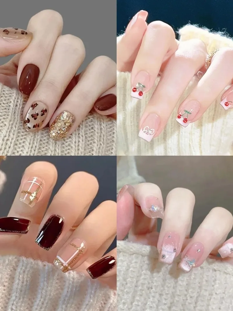 Móng tay ngắn đơn giản nàng không thể bỏ qua