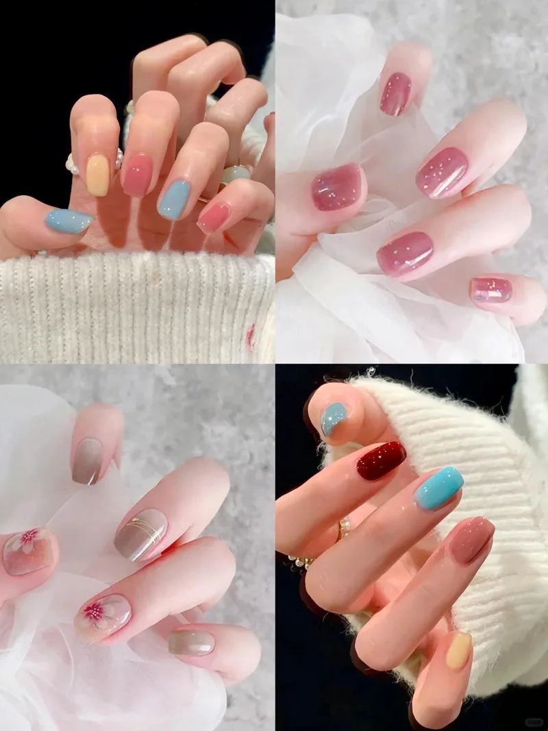 Mẫu nail đẹp đơn giản cho móng ngắn nàng không thể bỏ qua