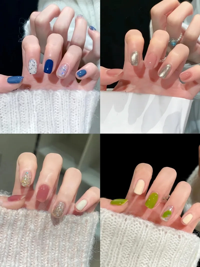 Những mẫu nail đơn giản cho móng ngắn nàng có thể thử ngay