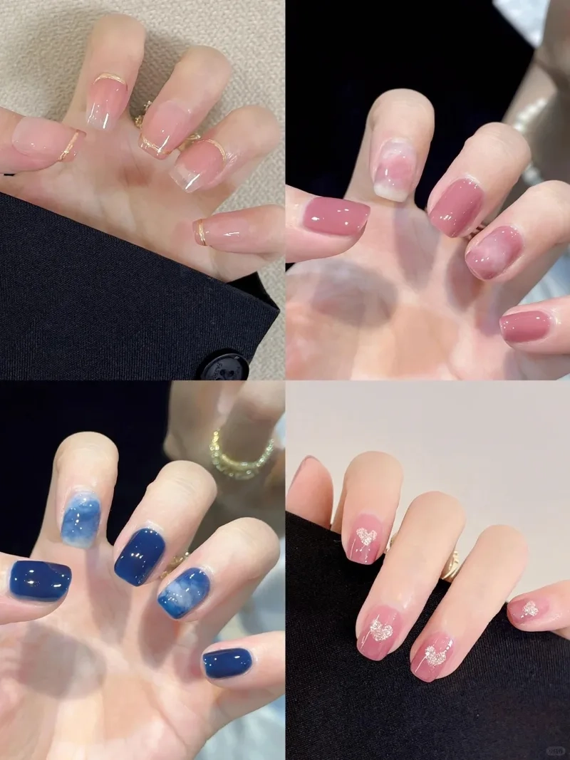 Những mẫu nail đơn giản nàng có thể tự làm tại nhà