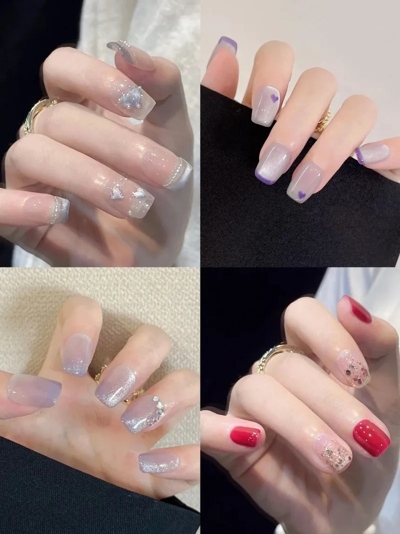 Sơn móng tay đẹp đơn giản nàng không thể bỏ lỡ