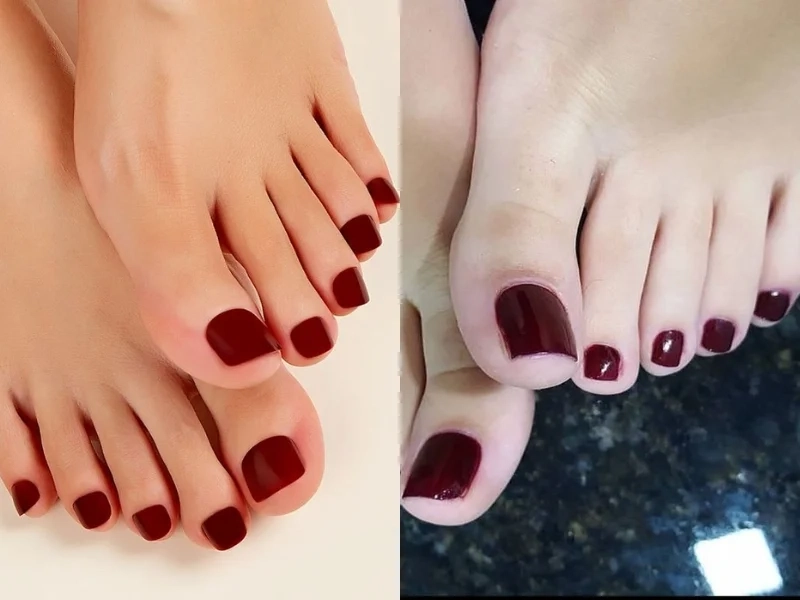 Nail chân đẹp cho da ngăm giúp nàng có đôi chân rạng rỡ hơn