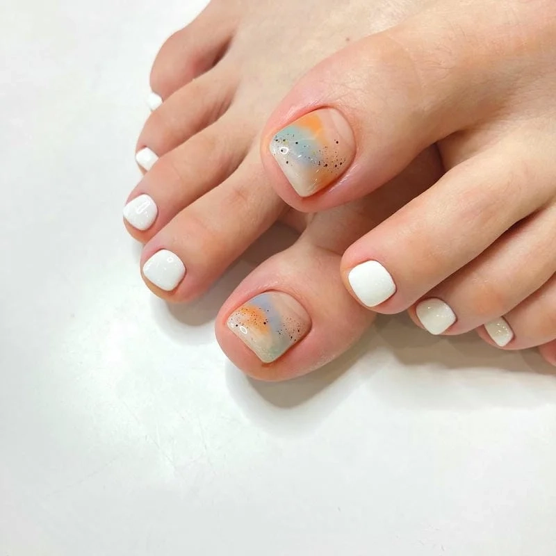 Mẫu nail đẹp tôn da chân phù hợp với mọi phong cách