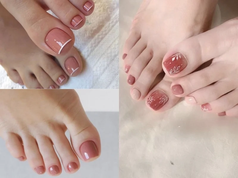 Các kiểu móng chân đẹp giúp nàng tự tin khoe đôi chân quyến rũ