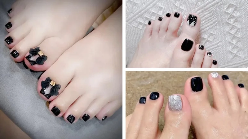 Những bộ nail móng chân đẹp phù hợp với mọi phong cách thời trang