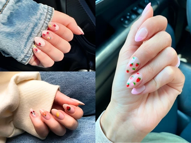 Nail xinh cute giúp đôi tay thêm phần dễ thương