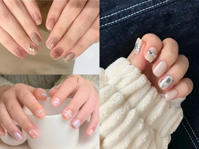 Nail xinh sang chảnh giúp đôi tay thêm phần kiêu sa