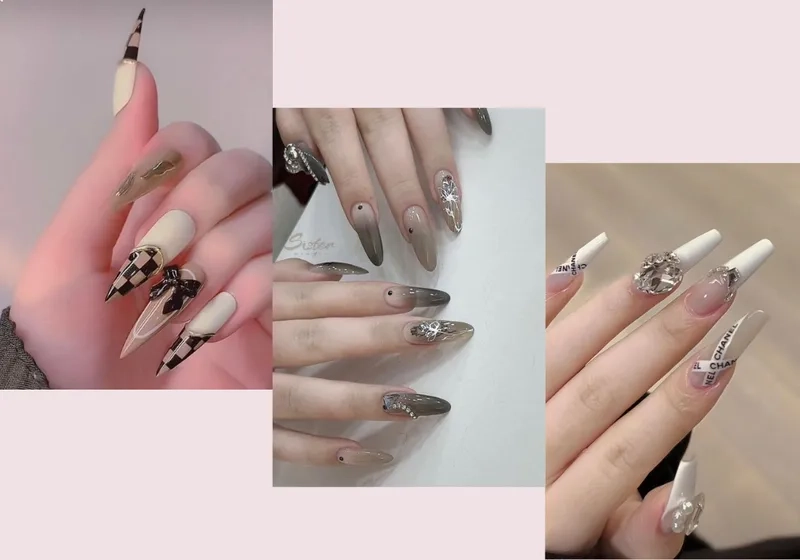 Nail tròn nhọn xu hướng hot nhất hiện nay