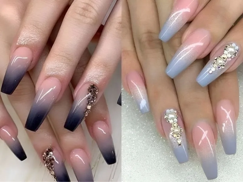 Các mẫu nail đẹp sang chảnh giúp nàng luôn tỏa sáng