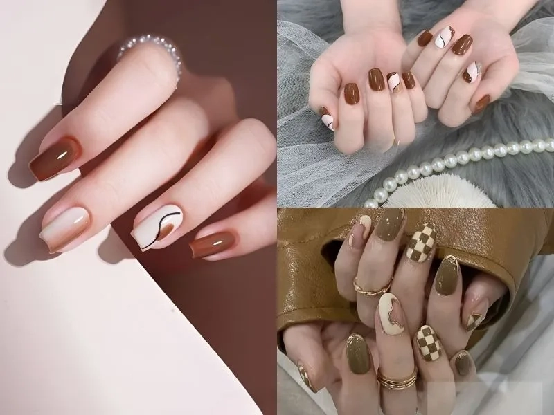Mẫu móng tay làm sáng da giúp bàn tay thêm phần quý phái