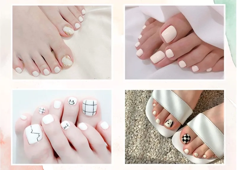 Mẫu nail chân sáng da nàng không thể bỏ lỡ