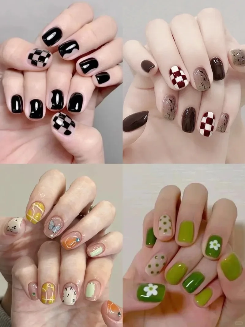 Học ngay vẽ móng tay các mẫu nail đơn giản dễ thương