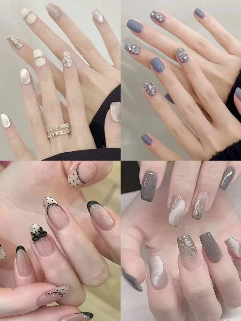 Các mẫu nail dễ thương giúp nàng thêm tự tin