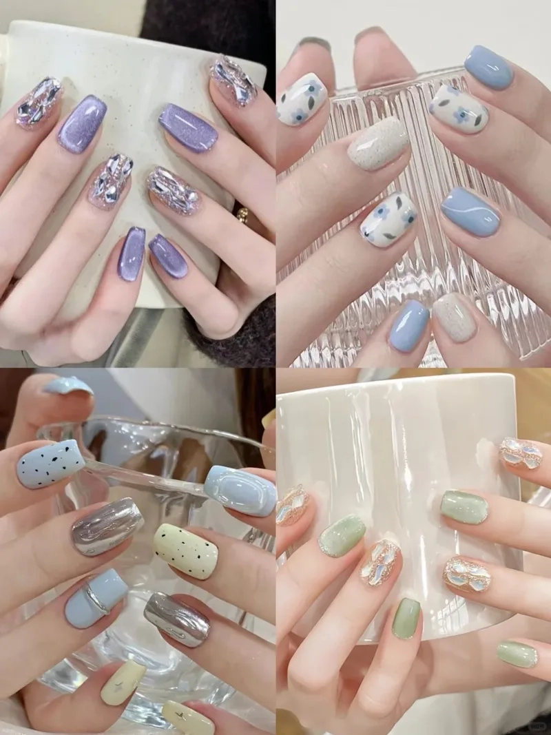 Mẫu nail dễ thương đơn giản phù hợp với mọi dịp