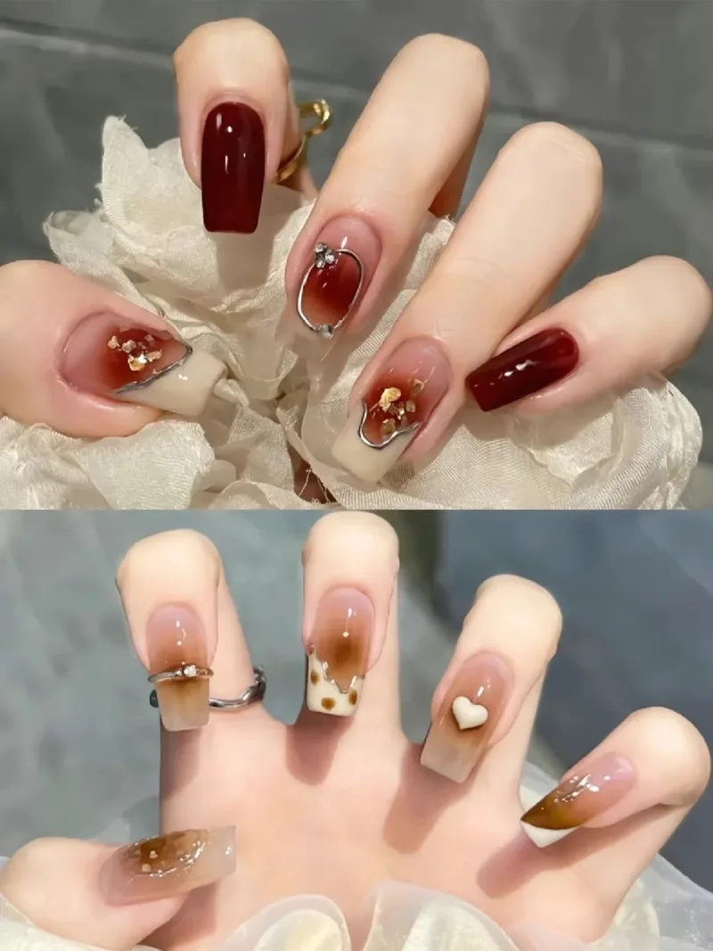 Bộ nail đơn giản nhưng vẫn cực kỳ thu hút