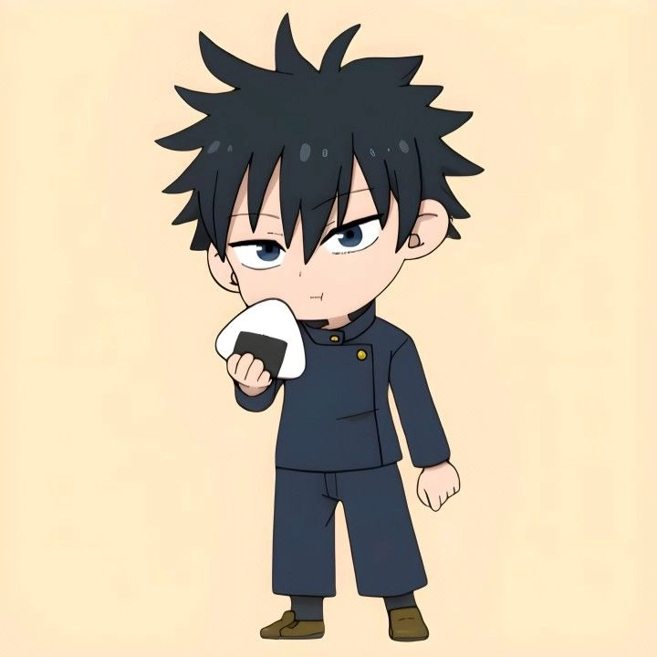 Megumi chibi phiên bản nhỏ nhắn nhưng vẫn cực ngầu