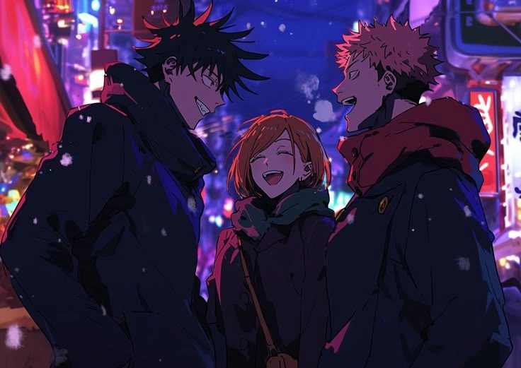 Yuji x Nobara x Megumi bộ ba đồng đội không thể tách rời