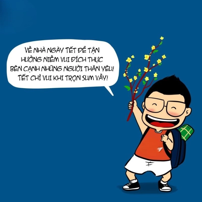 Hành trình đầy cảm xúc meme về quê ăn tết ai cũng trải qua