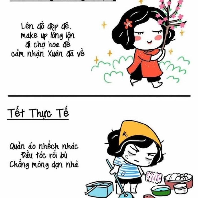 Cơn ác mộng mỗi năm meme dọn nhà đón tết