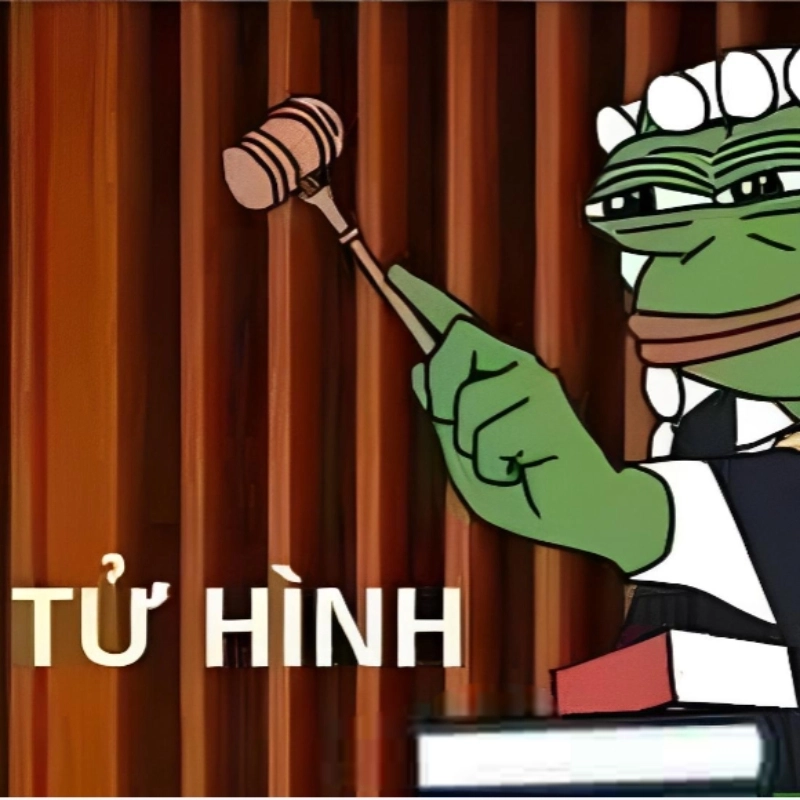Cực gắt với meme ếch xanh tử hình không nhân nhượng