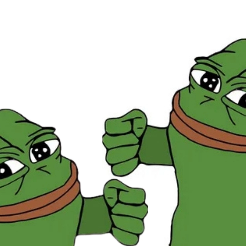 Cú đấm đầy bất ngờ của meme ếch xanh đấm