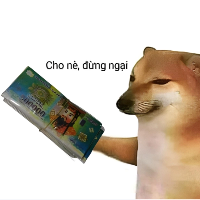 Huyền thoại meme tiền âm phủ, cách tặng tiền độc nhất vô nhị