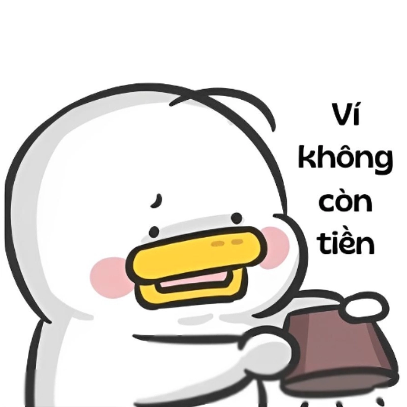Meme.hết tiền, chỉ có thể nhìn và than trời