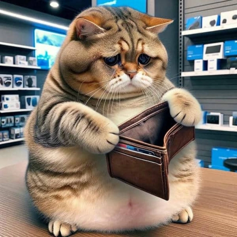 Nỗi khổ chung của nhiều người khi thấy hết tiền meme