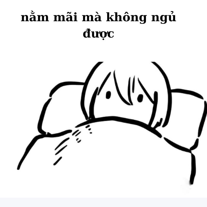 Đêm dài thao thức với meme không ngủ được
