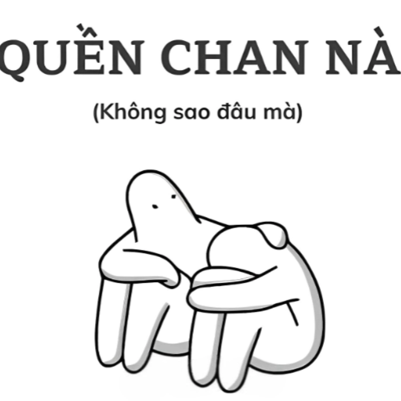 An ủi bản thân với meme không sao đâu