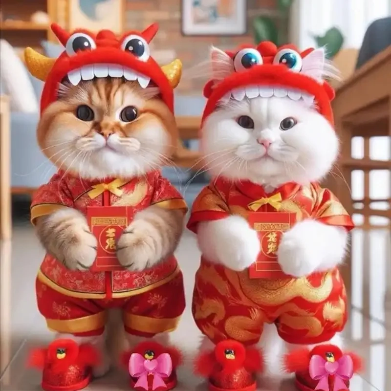 Tết này không thể thiếu mèo meme tết 2025 cười ra nước mắt
