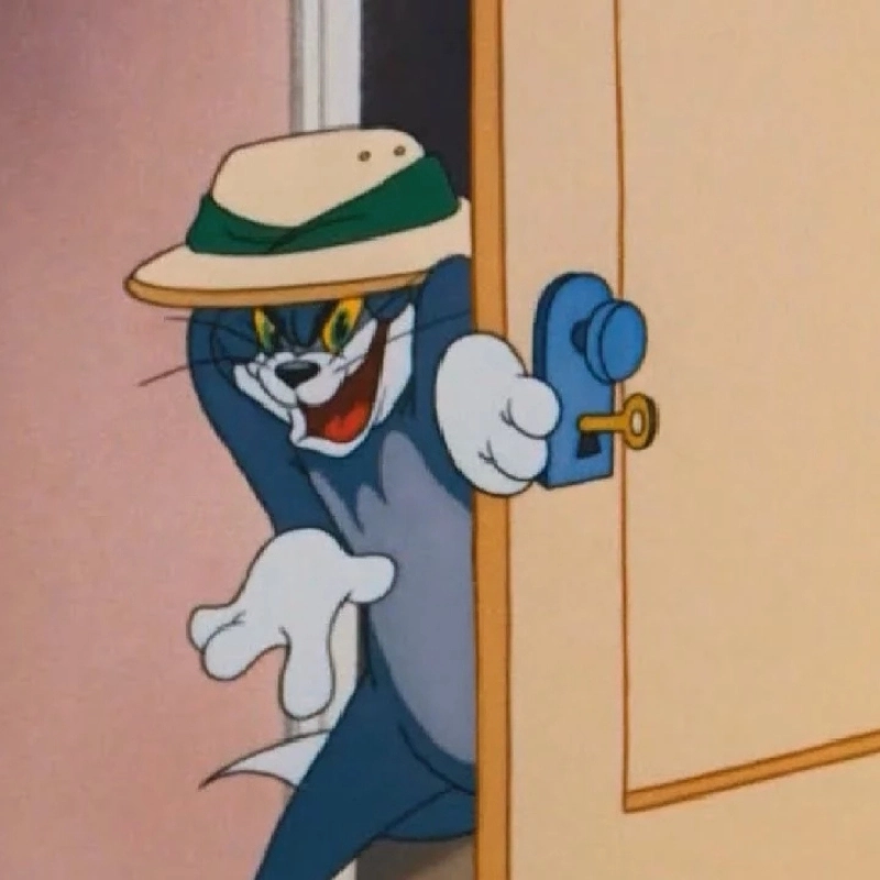 meme mèo tom đóng cửa, kết thúc mọi chuyện